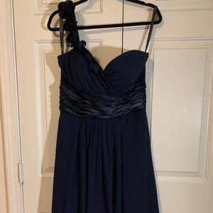 One shoulder Bridesmaid dress